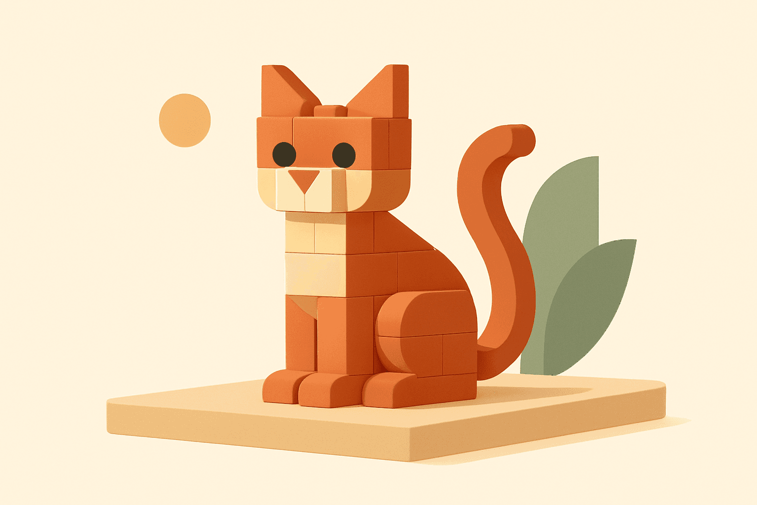 De LEGO Ideas oranje kat: een creatief project voor kattenliefhebbers