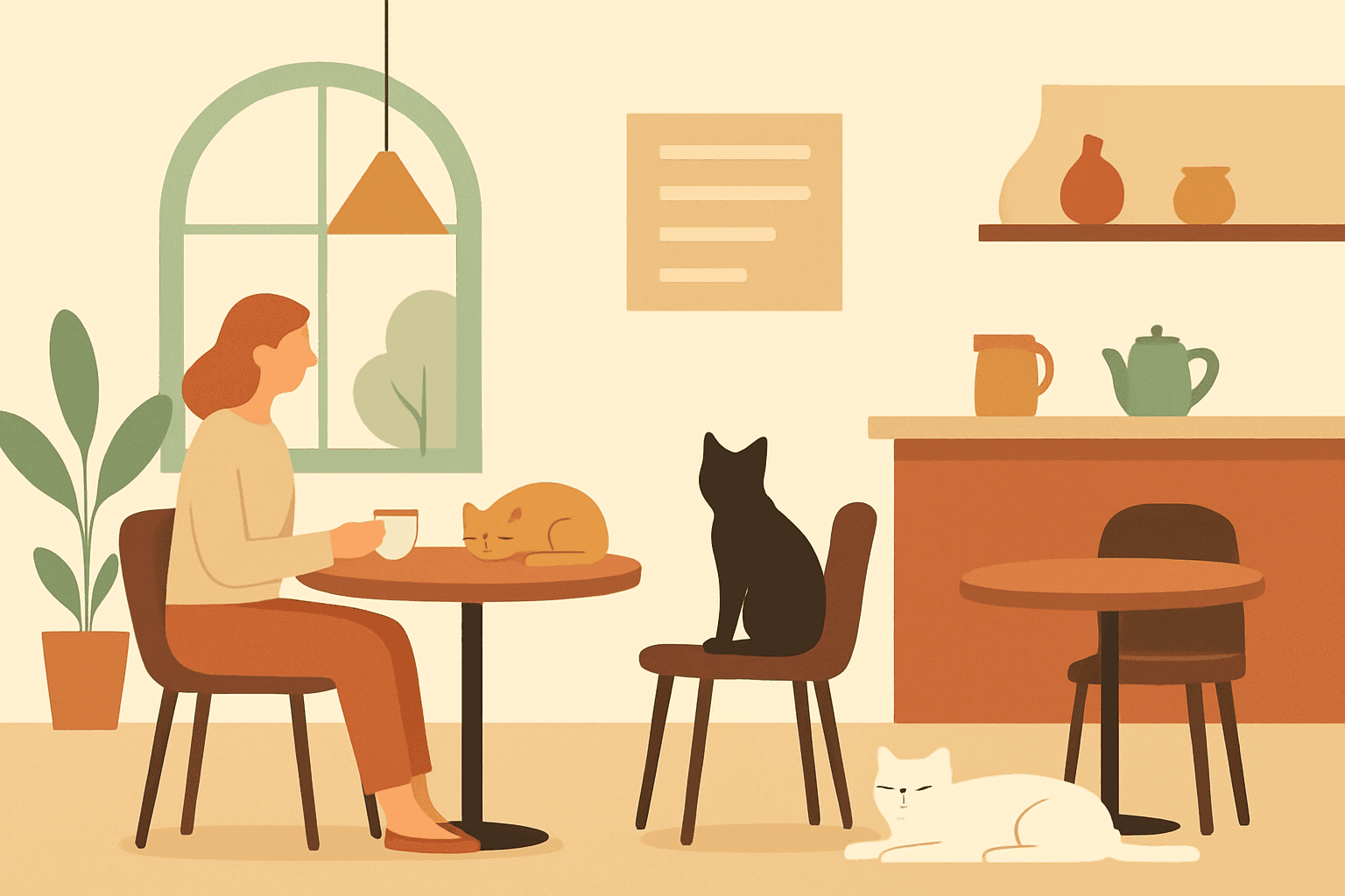 De verrassende rol van katten in cafés: een warm welkom voor iedereen