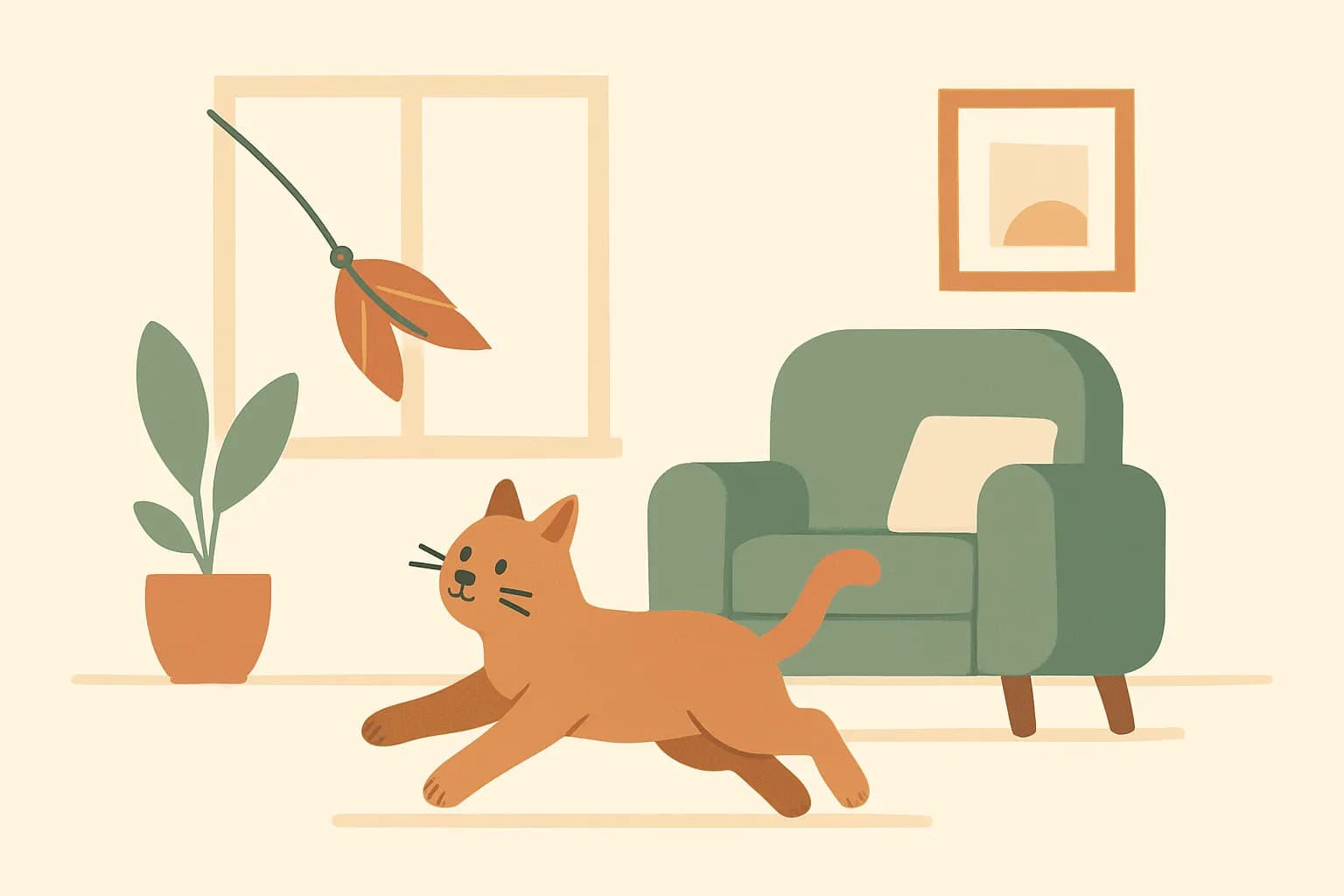 De voordelen van een actieve kat: energie voor jou en je viervoeter