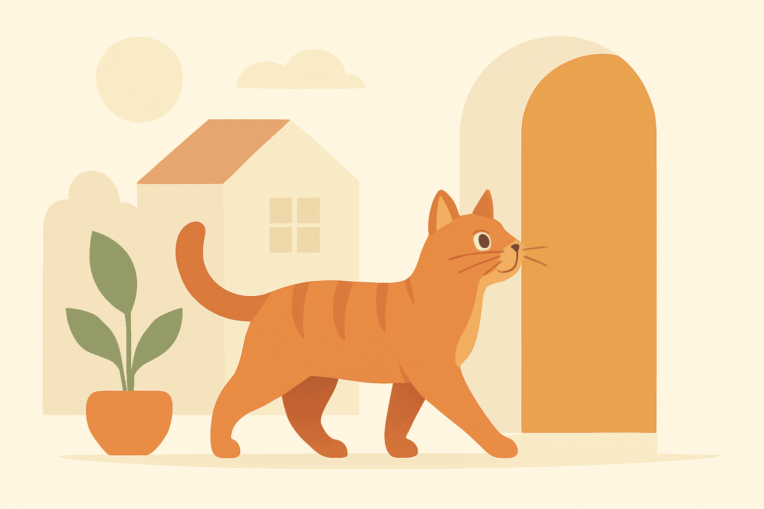 Een kat die terugkomt: wat te doen als je viervoeter verdwijnt