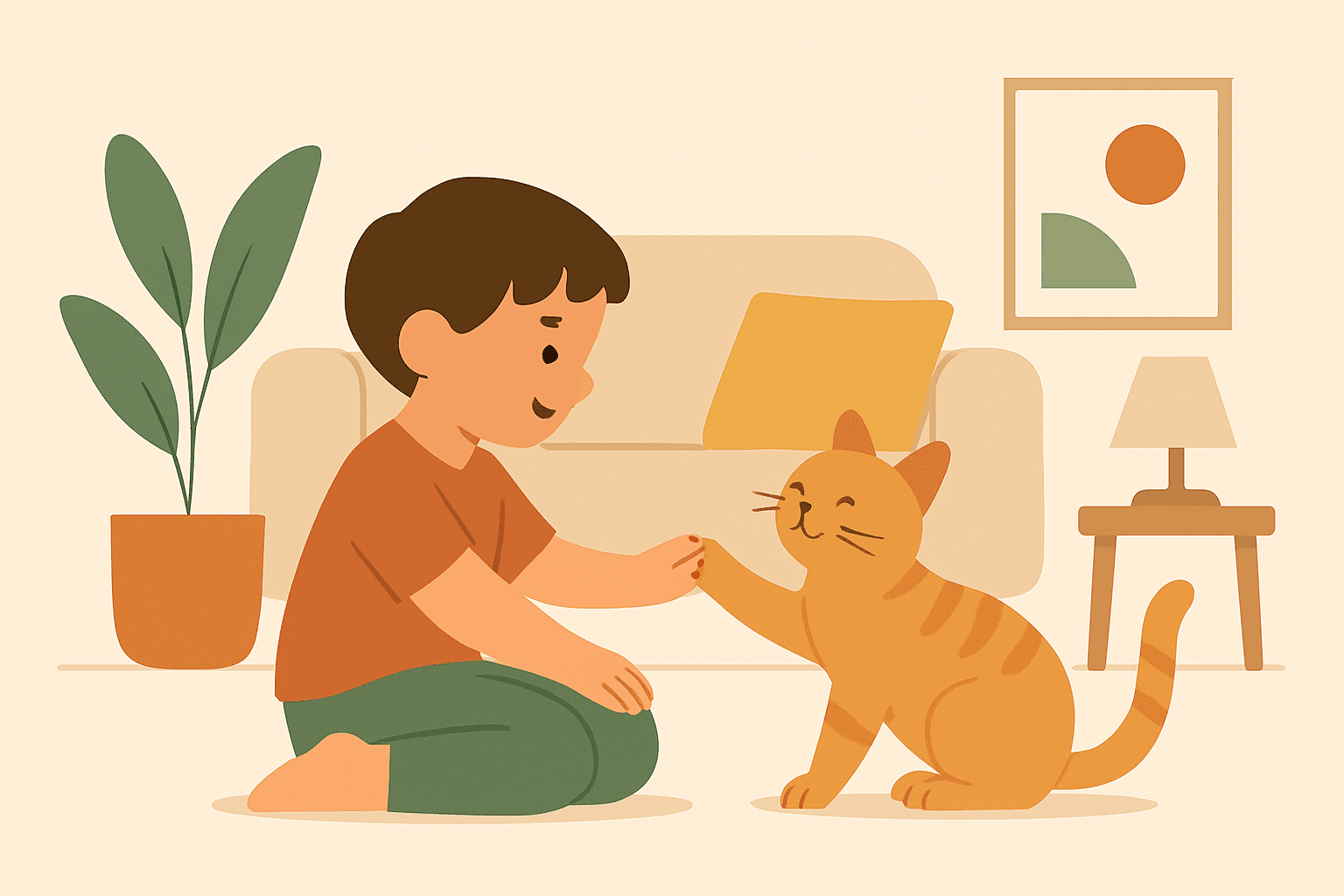 Katten en kinderen: Samen spelen voor een gelukkiger leven