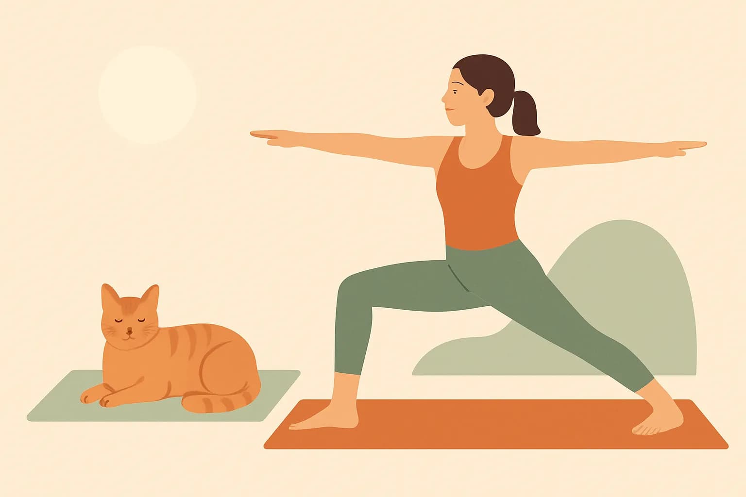 Katten en yoga: samen ontspannen voor een betere band