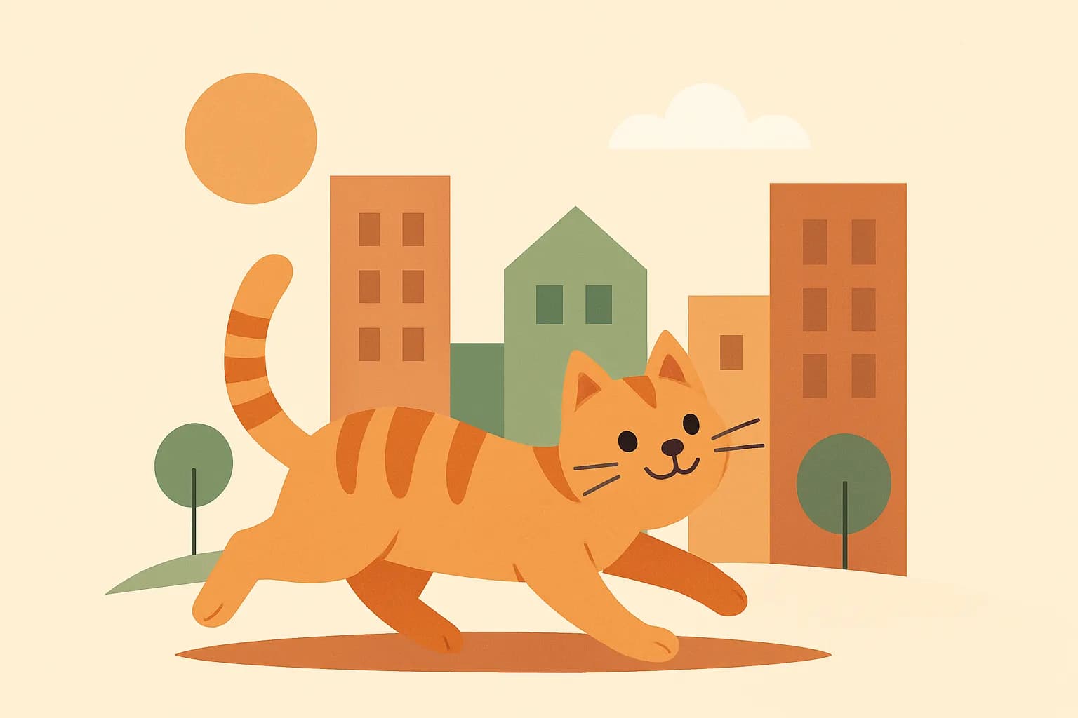 Katten in de stad: de urban jungle als speelparadijs