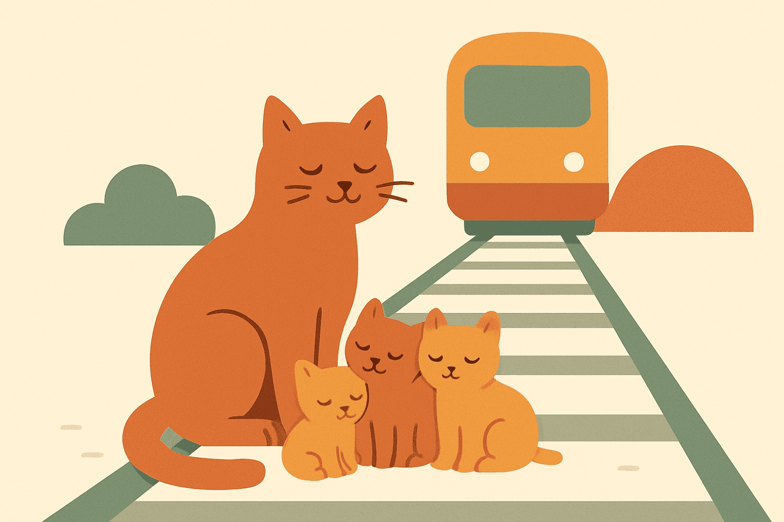 Kittens en hun moeder houden treinverkeer op: wat betekent dat voor jou?