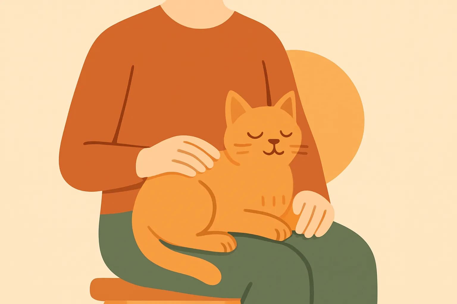 Voelen kattenbaasjes zich energieker als hun kat dichtbij is?
