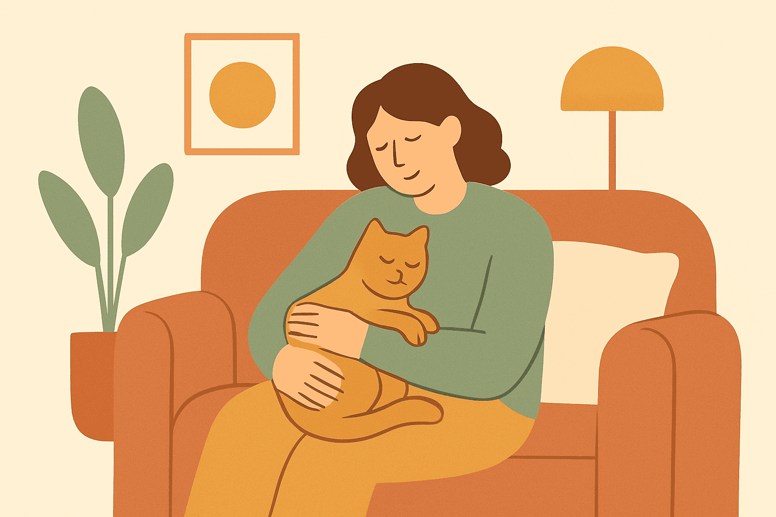 Waarom je kat een geweldige vriend is voor je mentale gezondheid