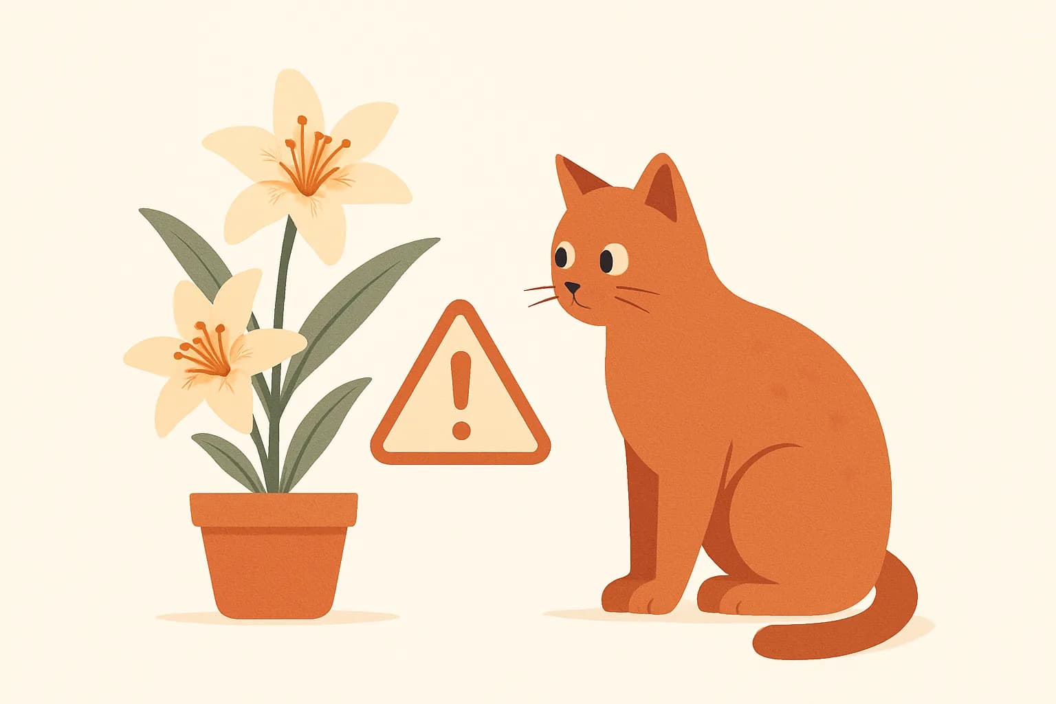 Waarom je lelies beter uit de kattenomgeving kunt houden