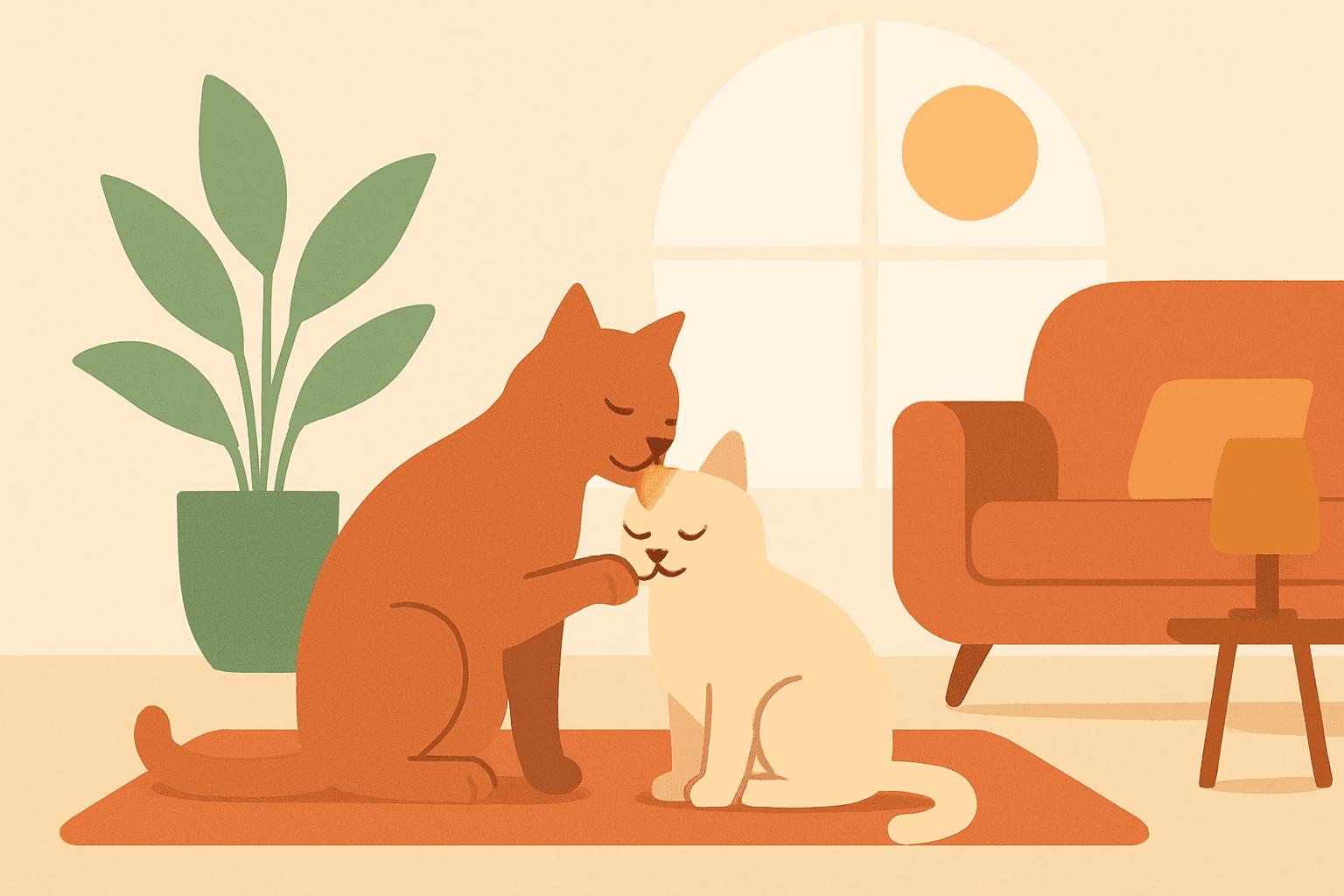 Waarom likken katten aan elkaar? Ontdek de betekenis achter dit gedrag