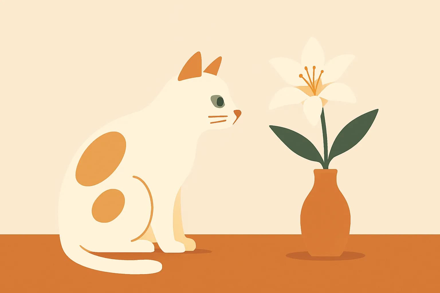 De gevaren van lelies voor je kat: wat je moet weten