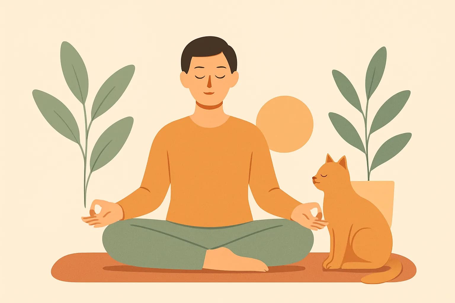De magie van katten en meditatie: hoe je samen tot rust kunt komen