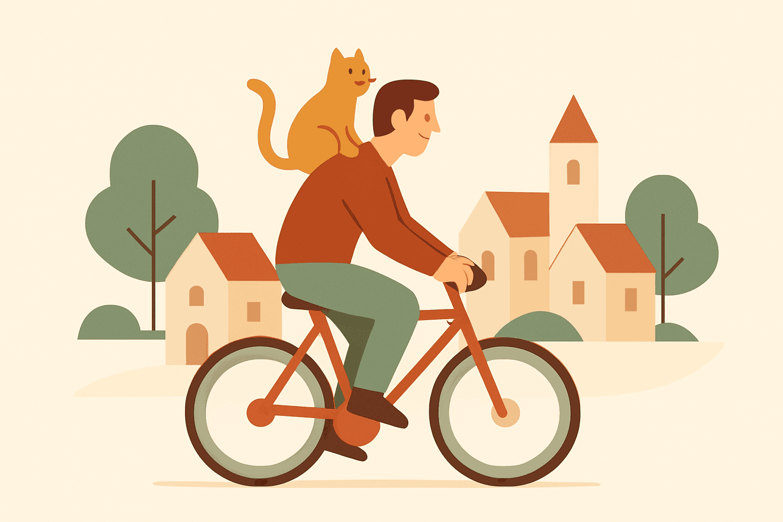 Diego de fietsende kat: een bijzonder avontuur in Nederland