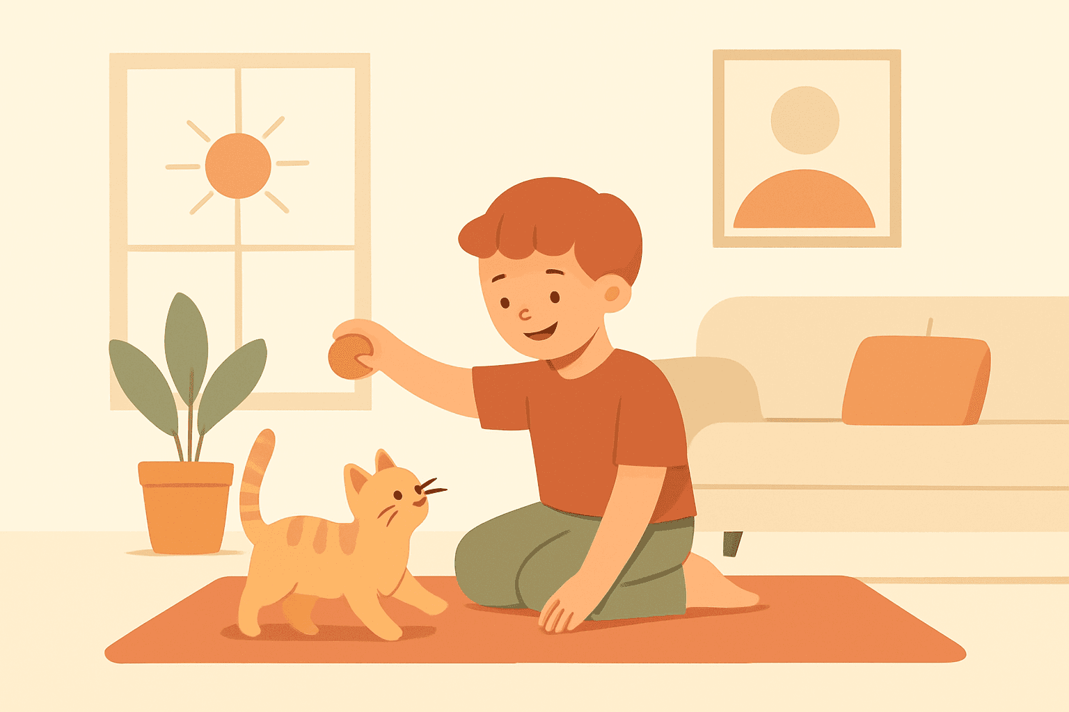 Katten en kinderen: een gezonde combinatie