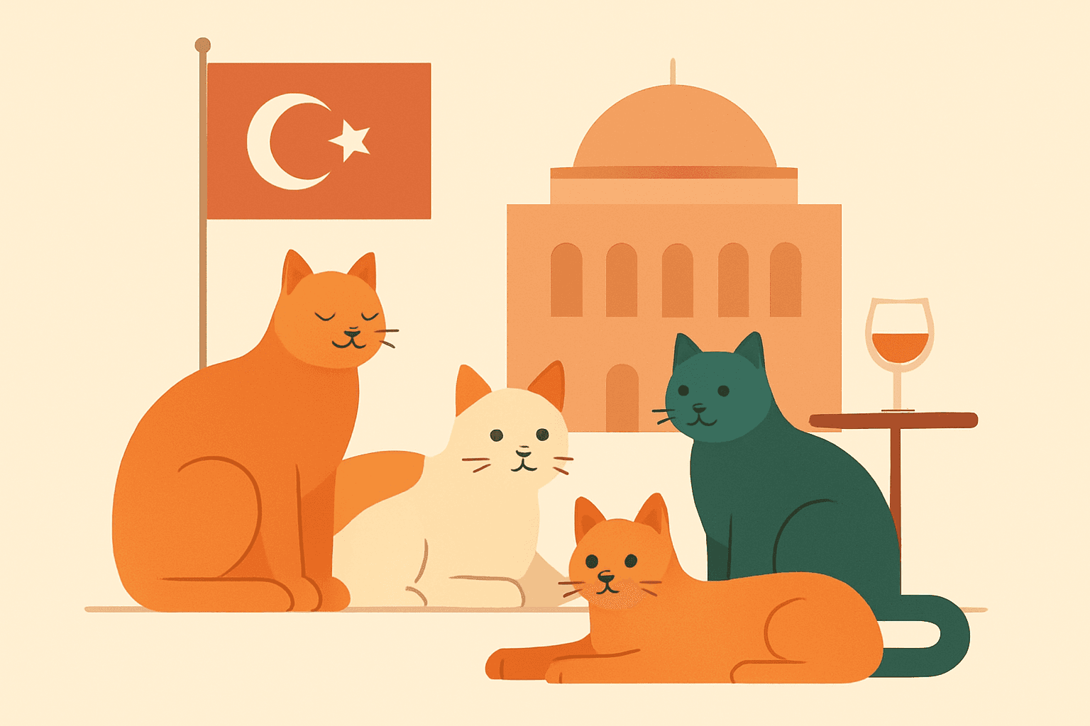 Katten van Ankara stelen de show tijdens NAVO-top