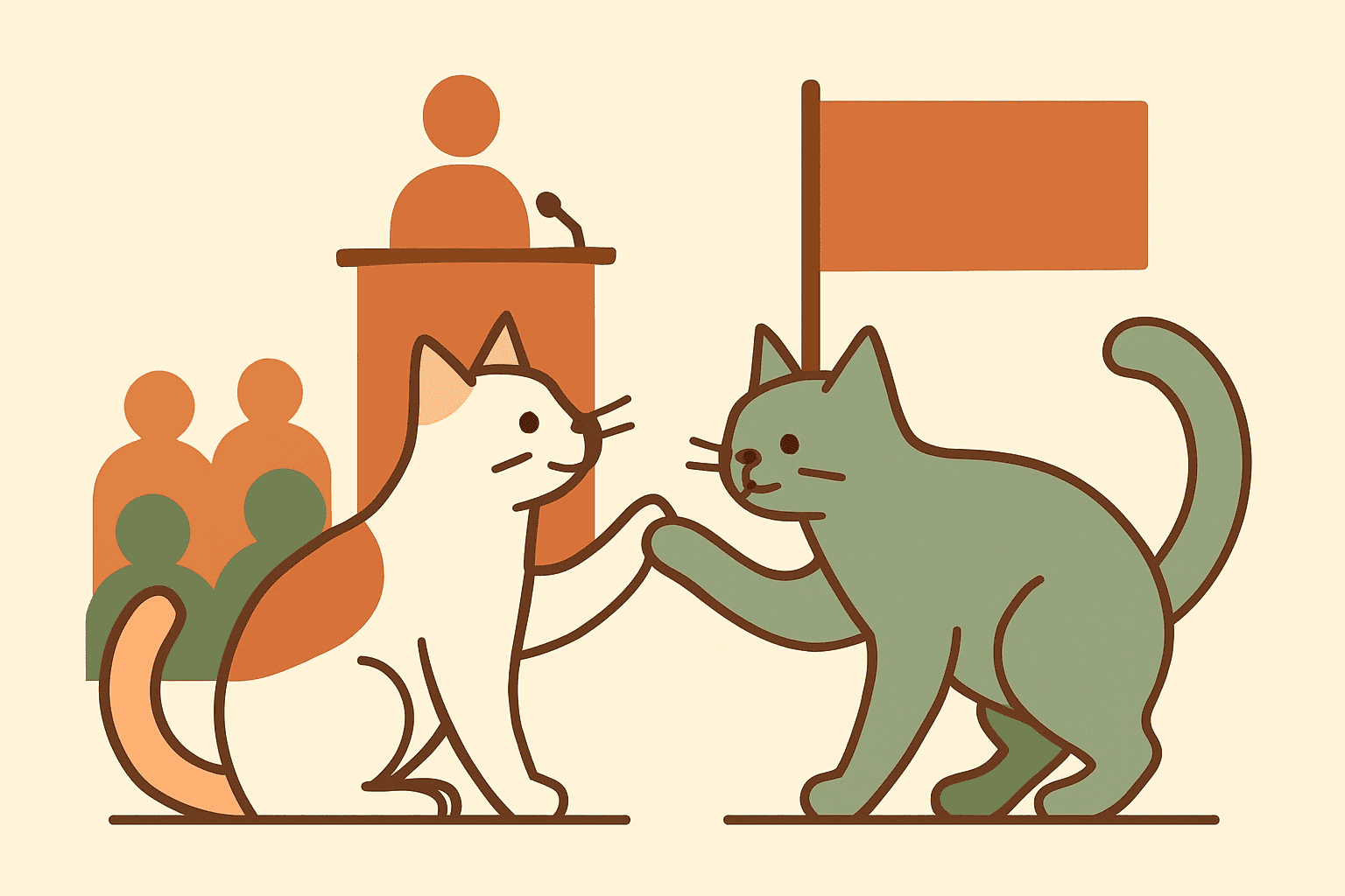 Katten van Ankara stelen de show tijdens NAVO-top
