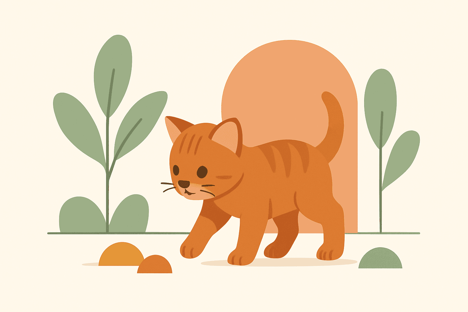 Kitten Dash: een dappere ontdekkingsreiziger van vijf weken