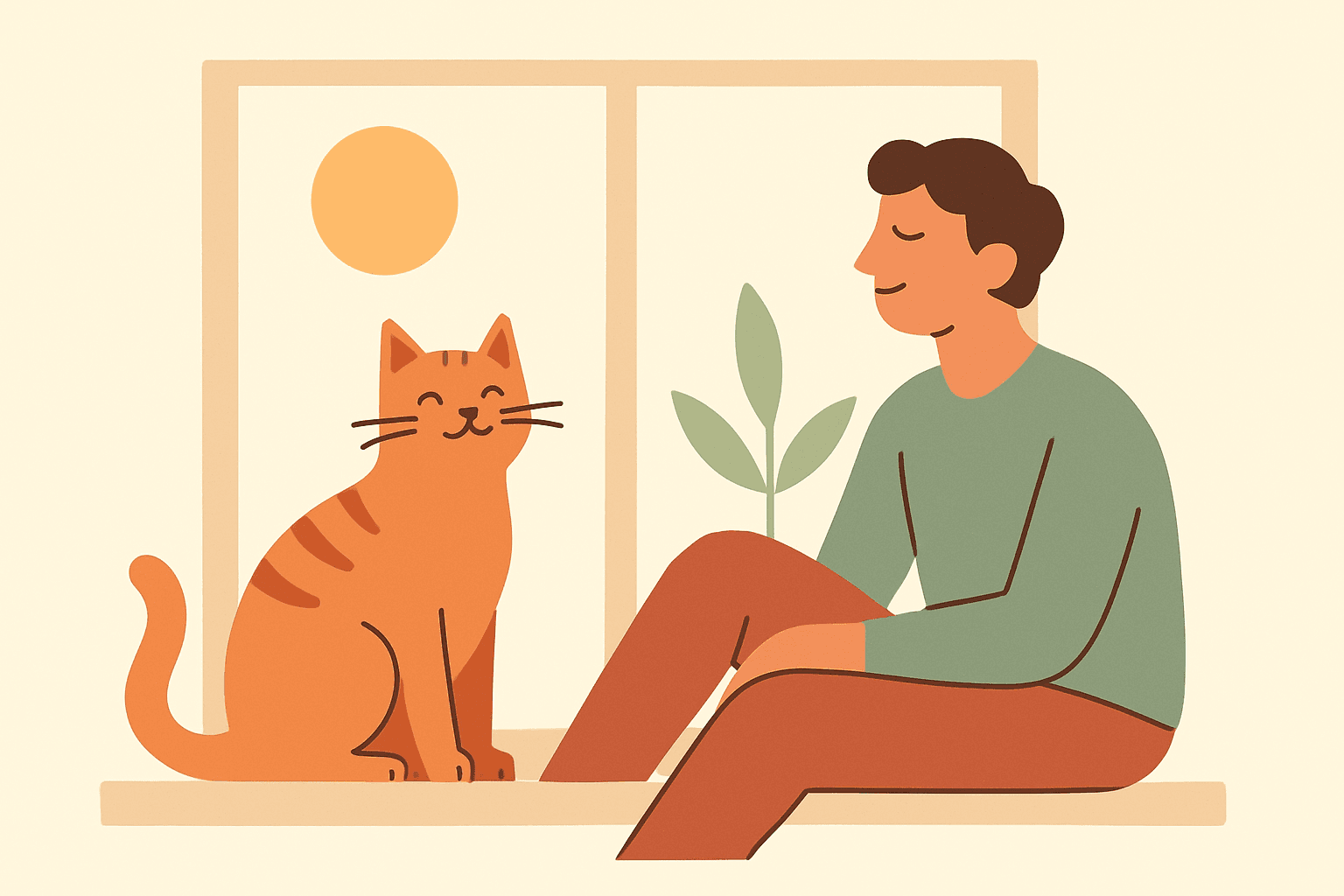 Waarom je kat je humeur kan verbeteren (en soms ook niet)